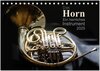 Buchcover Das Horn, ein herrliches Instrument (Tischkalender 2025 DIN A5 quer), CALVENDO Monatskalender