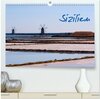 Buchcover Sizilien (hochwertiger Premium Wandkalender 2025 DIN A2 quer), Kunstdruck in Hochglanz