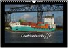 Buchcover Containerschiffe (Wandkalender 2025 DIN A4 quer), CALVENDO Monatskalender