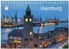 Buchcover Hamburg (Tischkalender 2025 DIN A5 quer), CALVENDO Monatskalender
