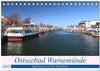 Buchcover Ostseebad Warnemünde (Tischkalender 2025 DIN A5 quer), CALVENDO Monatskalender