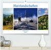 Buchcover Harz Landschaften (hochwertiger Premium Wandkalender 2025 DIN A2 quer), Kunstdruck in Hochglanz