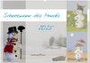 Buchcover Schneemann des Monats 2025 (Wandkalender 2025 DIN A2 quer), CALVENDO Monatskalender