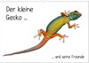 Buchcover Der kleine Gecko und seine Freunde (Wandkalender 2025 DIN A3 quer), CALVENDO Monatskalender