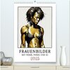 Buchcover Frauenbilder mit Feder, Pinsel und KI (hochwertiger Premium Wandkalender 2025 DIN A2 hoch), Kunstdruck in Hochglanz