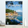 Buchcover Portofino - Im Herzen der italienischen Riviera!! (hochwertiger Premium Wandkalender 2025 DIN A2 hoch), Kunstdruck in Ho