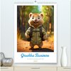 Buchcover Quokka Business - Die süßesten Kollegen der Welt (hochwertiger Premium Wandkalender 2025 DIN A2 hoch), Kunstdruck in Hoc