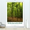 Buchcover Ich bin dann mal im Wald (hochwertiger Premium Wandkalender 2025 DIN A2 hoch), Kunstdruck in Hochglanz