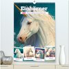 Buchcover Einhörner. Mystisch, kraftvoll und traumhaft schön (hochwertiger Premium Wandkalender 2025 DIN A2 hoch), Kunstdruck in H