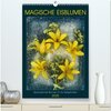 Buchcover Magische Eisblumen (hochwertiger Premium Wandkalender 2025 DIN A2 hoch), Kunstdruck in Hochglanz