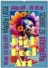 Buchcover HighHeelArt (Wandkalender 2025 DIN A2 hoch), CALVENDO Monatskalender