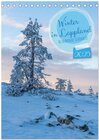 Buchcover Winter in Lappland - Bezaubernde Schönheit (Tischkalender 2025 DIN A5 hoch), CALVENDO Monatskalender