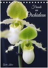 Buchcover Freude an Orchideen (Tischkalender 2025 DIN A5 hoch), CALVENDO Monatskalender