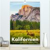 Buchcover Kalifornien - Traumstrände, Weltstädte und unberührte Natur (hochwertiger Premium Wandkalender 2025 DIN A2 hoch), Kunstd