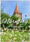 Buchcover Nürnberg Ab in die Natur (Tischkalender 2025 DIN A5 hoch), CALVENDO Monatskalender