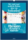 Buchcover Unser Familien-Putzplan & Kalender 2025 (Wandkalender 2025 DIN A3 hoch), CALVENDO Monatskalender