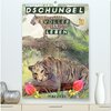Buchcover Dschungel voller Leben - Artwork (hochwertiger Premium Wandkalender 2025 DIN A2 hoch), Kunstdruck in Hochglanz