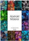 Buchcover Abstrakt Malerei (Wandkalender 2025 DIN A2 hoch), CALVENDO Monatskalender