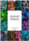 Buchcover Abstrakt Malerei (Wandkalender 2025 DIN A3 hoch), CALVENDO Monatskalender