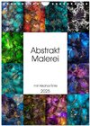 Buchcover Abstrakt Malerei (Wandkalender 2025 DIN A4 hoch), CALVENDO Monatskalender