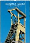 Buchcover Fördertürme im Ruhrgebiet - Skulpturen der Vergangenheit (Wandkalender 2025 DIN A2 hoch), CALVENDO Monatskalender
