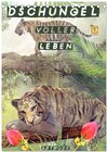 Buchcover Dschungel voller Leben - Artwork (Tischkalender 2025 DIN A5 hoch), CALVENDO Monatskalender