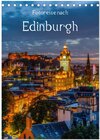 Buchcover Fotoreise nach Edinburgh (Tischkalender 2025 DIN A5 hoch), CALVENDO Monatskalender