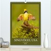 Buchcover Singvögel USA (hochwertiger Premium Wandkalender 2025 DIN A2 hoch), Kunstdruck in Hochglanz
