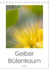 Buchcover Gelber Blütentraum (Tischkalender 2025 DIN A5 hoch), CALVENDO Monatskalender