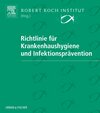 Buchcover Richtlinie für Krankenhaushygiene und Infektionsprävention