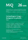Buchcover MiQ 26: Hochpathogene Erreger, Biologische Kampfstoffe, Teil I