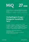 Buchcover MiQ 27: Hochpathogene Erreger, Biologische Kampfstoffe, Teil II