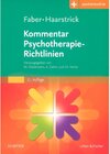 Buchcover Faber/Haarstrick. Kommentar Psychotherapie-Richtlinien