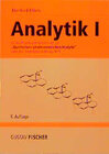Buchcover Pharmazeutische Analytik I