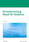 Buchcover Formelsammlung Physik für Mediziner