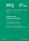 Buchcover MIQ 17: Qualitätsstandards in der mikrobiologisch-infektiologischen Diagnostik