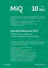 Buchcover MIQ 10: Genitalinfektionen, Teil I Infektionen des weiblichen und des männlichen Genitaltraktes