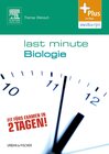 Buchcover Last Minute Biologie