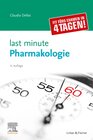 Buchcover Last Minute Pharmakologie