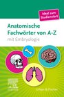 Buchcover Anatomische Fachwörter von A-Z