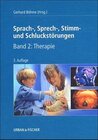 Buchcover Sprach-, Sprech-, Stimm- und Schluckstörungen