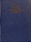 Buchcover Novum Testamentum Graece