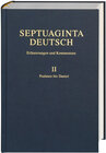 Buchcover Septuaginta Deutsch - Erläuterungen und Kommentare