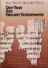 Buchcover Der Text des Neuen Testaments