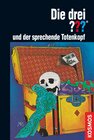 Buchcover Die drei ???, und der sprechende Totenkopf (drei Fragezeichen)