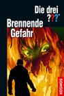 Buchcover Die drei ???, Brennende Gefahr