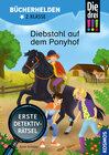 Buchcover Die drei !!!, Bücherhelden 2. Klasse, Diebstahl auf dem Ponyhof