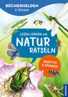 Lesen lernen mit Naturrätseln, Bücherhelden 2. Klasse, Insekten & Spinnen width=