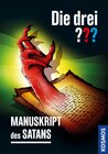 Buchcover Die drei ??? Manuskript des Satans (drei Fragezeichen)