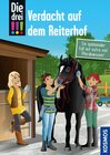 Buchcover Die drei !!!, Verdacht auf dem Reiterhof (drei Ausrufezeichen)